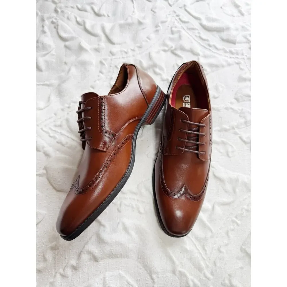 Stacy Adam’s Nichols Wing Tip Lace Up Size 7M